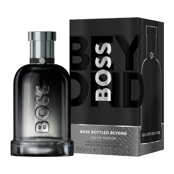Hugo Boss Bottled Beyond EDP 150 ml Refillable Erkek Parfümü - Resim 2