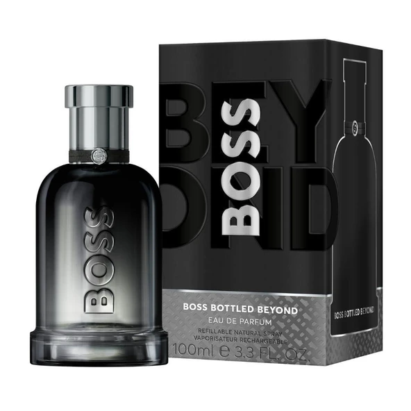 Hugo Boss Bottled Beyond EDP 100 ml Refillable Erkek Parfümü - Resim 2