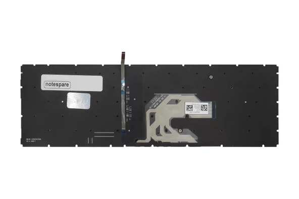 HP Uyumlu ProBook 455R G6 (8AB83ES), 455R G6 (8AB83ESA) Klavye TR  Işıklı Siyah - Resim 3