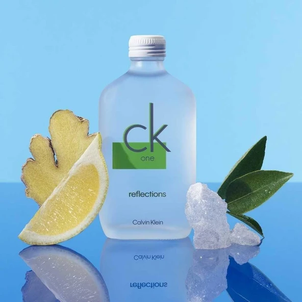 Calvin Klein One Reflections EDT 100 ml Unisex Parfüm - Resim 4