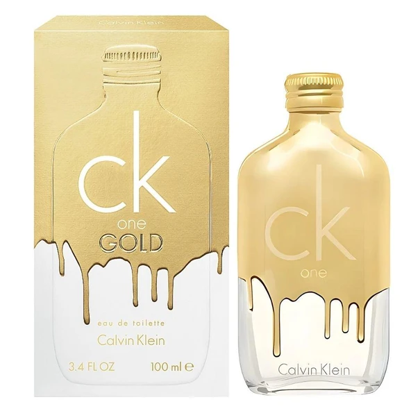 Calvin Klein One Gold EDT 100 ml Unisex Parfüm - Resim 2