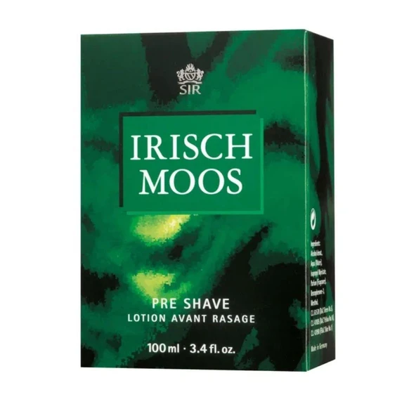 Sir Irisch Moos Pre Shave 100 ml Tıraş Öncesi Tıraş Losyonu - Resim 3