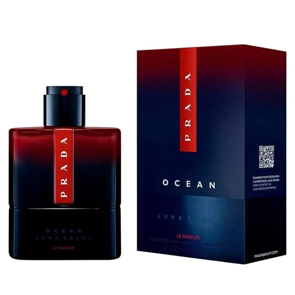 Prada Luna Rossa Ocean Le Parfum 100 ml Refillable Erkek Parfümü - Resim 2