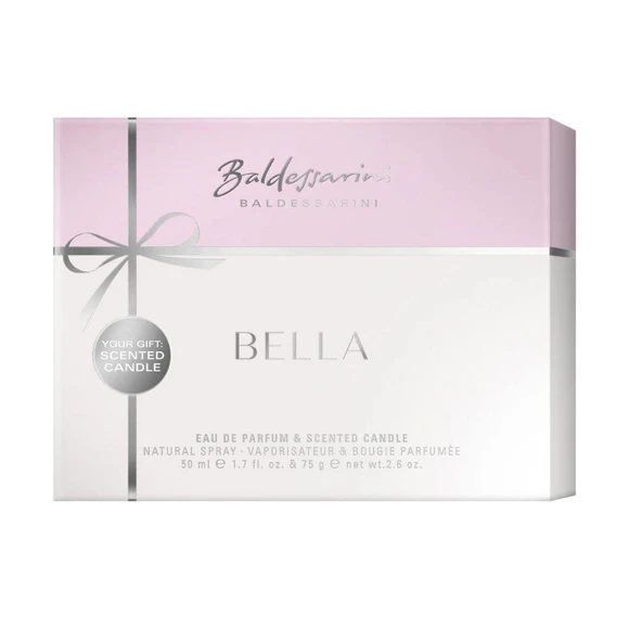 Baldessarini Bella EDP 50 ml + Mum 75 g Kadın Parfüm Seti - Resim 4