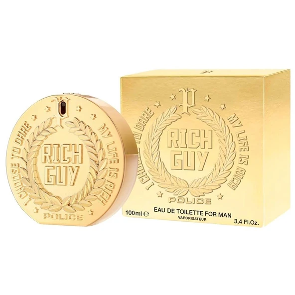 Police Rich Guy EDT 100 ml Erkek parfümü - Resim 2