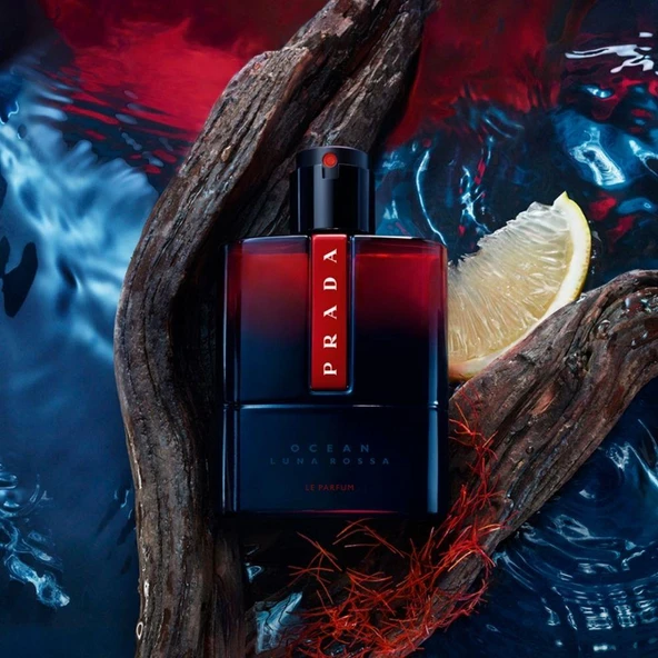 Prada Luna Rossa Ocean Le Parfum 100 ml Refillable Erkek Parfümü - Resim 4