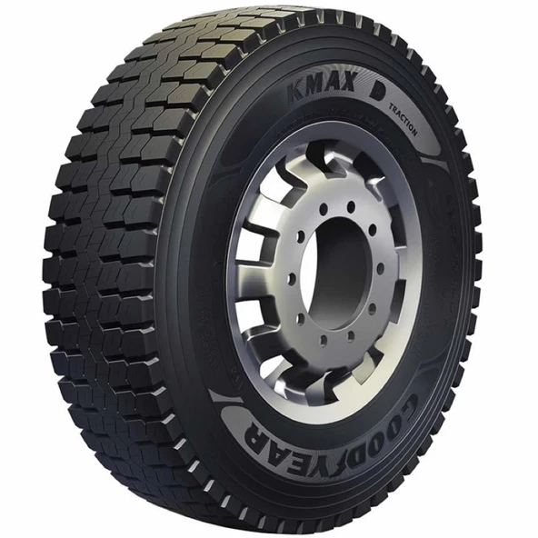 Goodyear 235/75 R17,5 132/130M Kmax D 3PSF ASFALT ÇEKER Kamyon 2025 ürün görseli