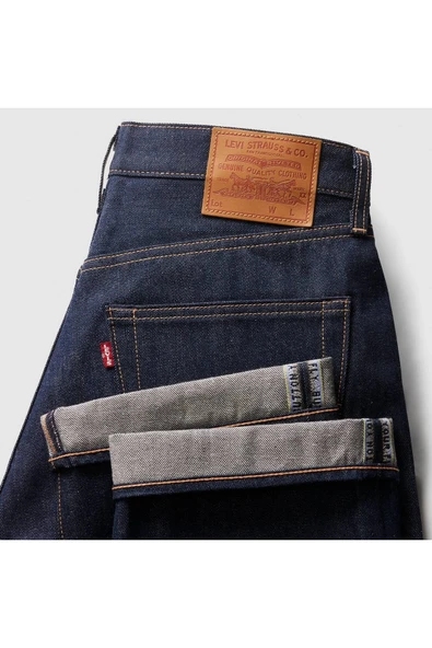 ® 501® Original Lightweight Erkek Jean Pantolon Selvege Denim - Resim 6