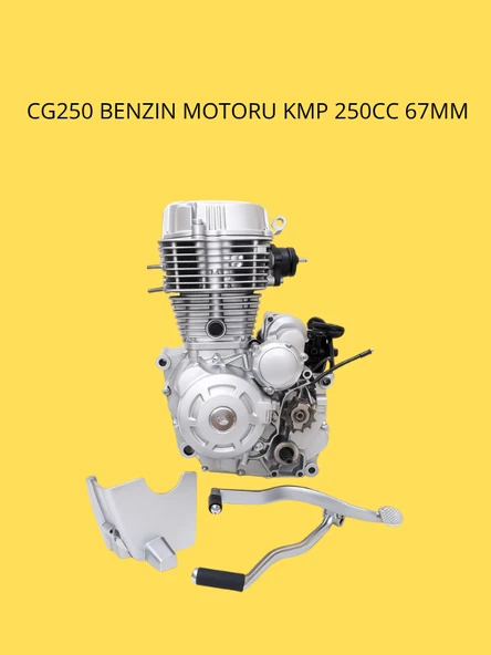 CG250 Benzin Motoru KMP 250cc 67mm – Manuel Vitesli Komple Motor Bloğu ürün görseli 1