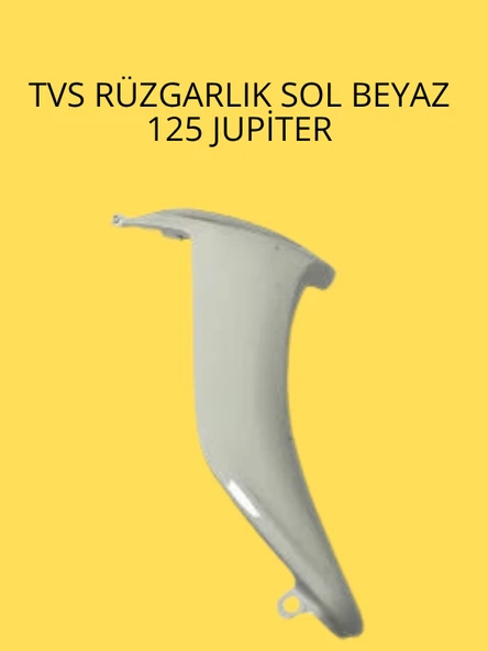 TVS JUPITER 125 SOL RÜZGARLIK BEYAZ RENK KAPORTA PARÇASI ürün görseli 1