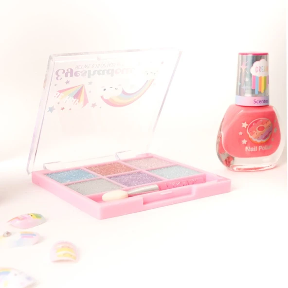 Mega Hot Focus Rainbow Taşınabilir Makyaj Çantası - Resim 3