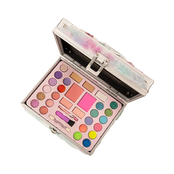 Lukky Kedili Peluş Makyaj Çantası - Resim 2