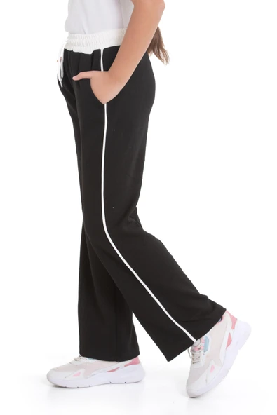 Kız Çocuk Eşofman Alt 7-14 Yaş Double Face Kumaş 12344 - Resim 5