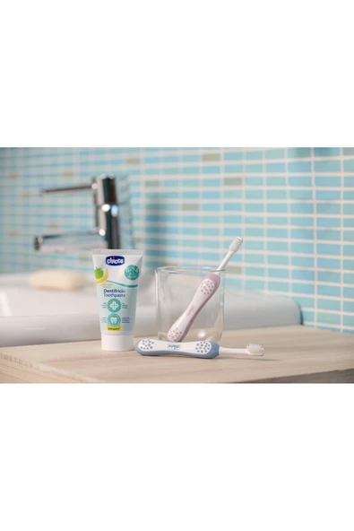 Chicco Diş Fırçası 6-36 Ay Gri - Resim 3