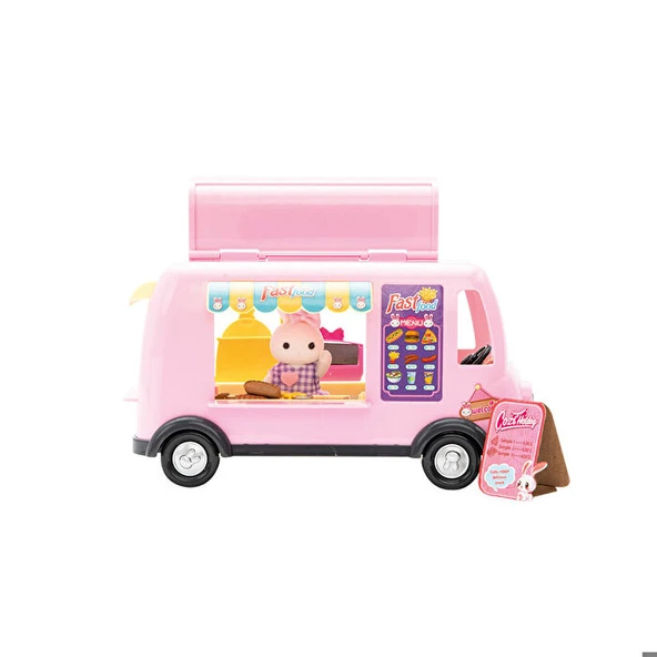 Bay Dreamy Mini Fast Food Karavanı Oyun Seti - Resim 2