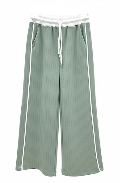 Kız Çocuk Eşofman Alt 7-14 Yaş Double Face Kumaş 12344 - Resim 3