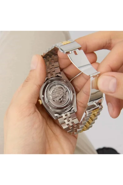 GUESS Gugw0984g4 Otomatik Erkek Kol Saati - Resim 7