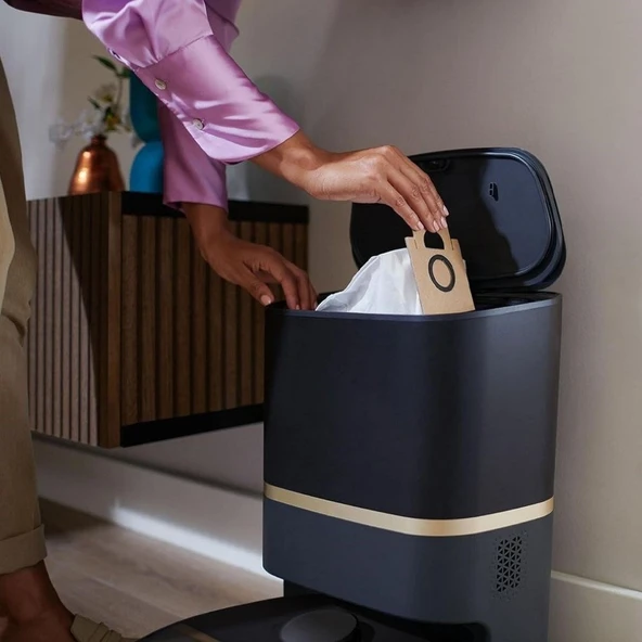 Philips HomeRun 7000 Serisi Aqua XU7100 / XV1472/00  2 adet Robot Süpürge Toz Torbası - Resim 4