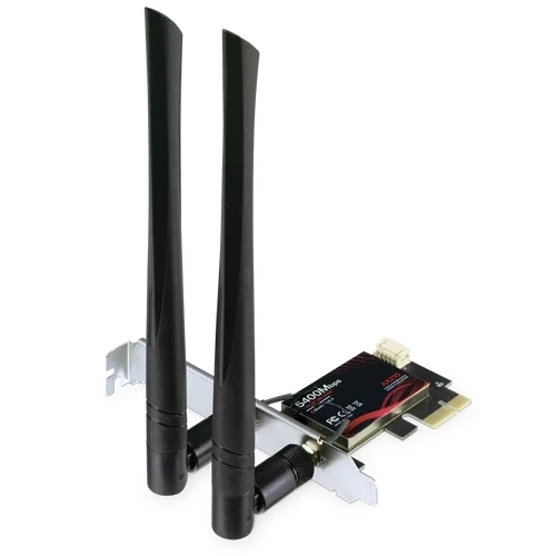 802.11AX Wi-Fi 6E Tri-band Wireless PCI Express Adapter ürün görseli