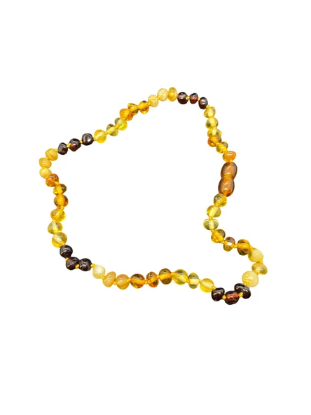 Doğal Kehribar Taşlar ile Bebek Diş Kolyesi | Şık, Doğal ve Parlak Tasarım, Anlamlı Hediye ürün görseli 1