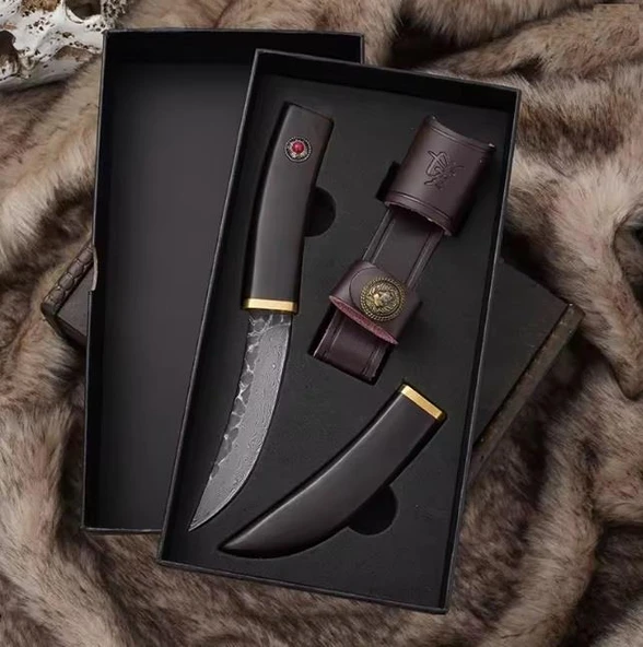 Damascus Av ve Kamp Bıçağı Nadir ürün görseli