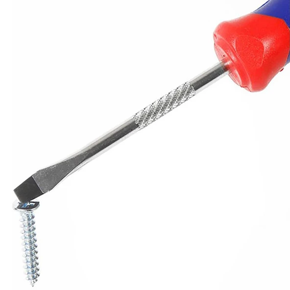 WORKPRO WP221020 6.5x150mm CR-V Manyetik Profesyonel Düz Tornavida - 3