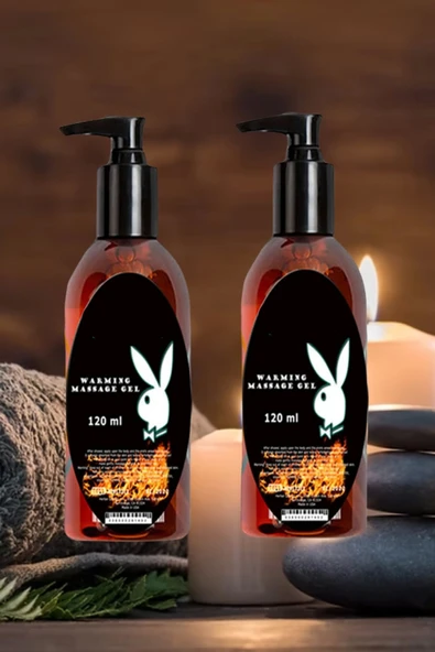 Warming Massage Gel 2 Adet 120 ml Isıtıcılı, Rahatlatıcı, Kaydırıcı Tüm Vücut Masaj Jeli ürün görseli
