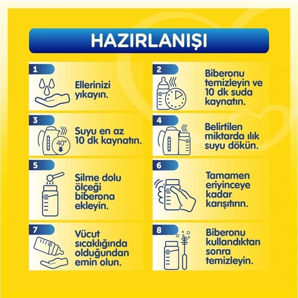 Bebelac 1200GR (800GR+400GR) No:4 Devam Sütü (1+ Yaş) Avantaj Pk (6 Lı Set) - Resim 8