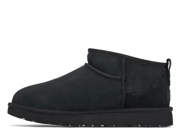 UGG Classic Ultra Mini Boot Black (W) - Resim 2