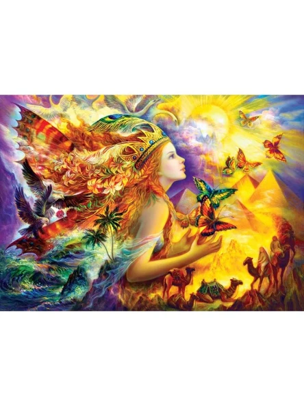 Art Puzzle Kelebeğin Rüyası 1000 Parça Puzzle - 4356 ürün görseli