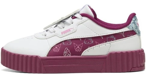 Puma Carina 3.0 Hello Kitty 2 PS 403395-01 Ortopedik Çocuk Spor Ayakkabı - Resim 2