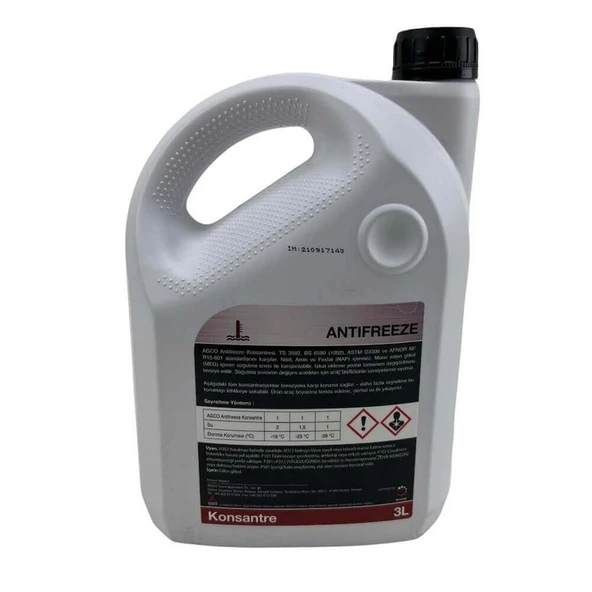 Agco Parts %60 Saf Su İlaveli Konsantre Antifriz 3 Lt 3933881M1 - Resim 2
