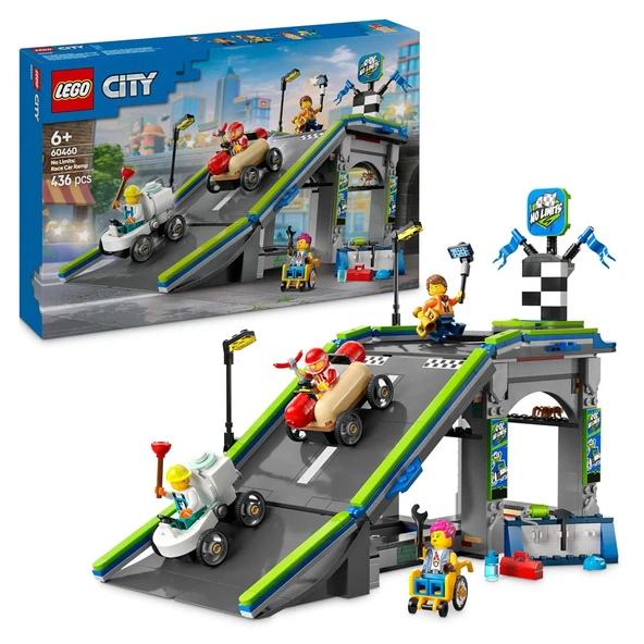 LEGO® City Senin Kuralların: Yarış Arabası Rampa Parçası - 60460 ürün görseli 1