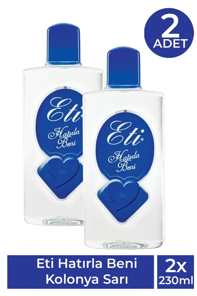 Eti Hatırla Beni Kolonya Blue 230 ml 2 Adet ürün görseli 1