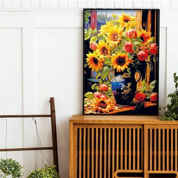 20087 PUZZLE 500 SORİNG BY THE WİNDOW - Resim 3