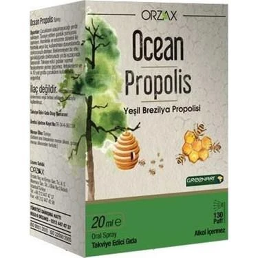 Orzax Ocean Propolis Sprey 20 ml ürün görseli 1