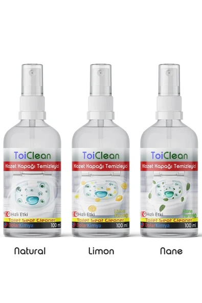 Klozet Kapağı Temizleyici - 100 ml - Limon Ferahlığı - Resim 2