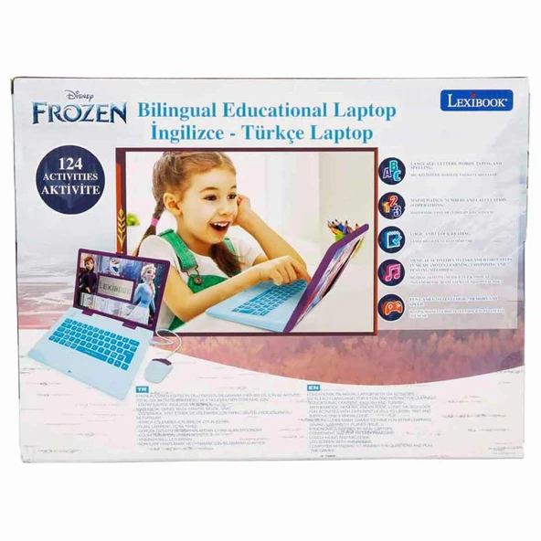 Disney Frozen İngilizce Türkçe Laptop - Resim 2