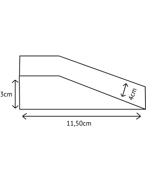 Kapı Stoperi, Kapı Tutucu, Kapı Takozu, Kaydırmaz Aparatlı Oval 4 Adet Verniksiz - 4