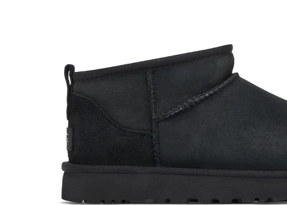 UGG Classic Ultra Mini Boot Black (W) - Resim 5