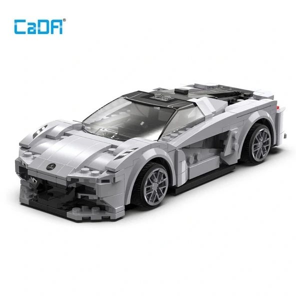 C51071W CADA LOTUS YARIŞ ARABASI 308 PARÇA BLOCK OYUNCAK - Resim 2