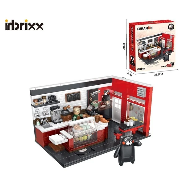 P880013 PANLOS KUMAMOTO AYISI KAFE 426 PARÇA BLOCK OYUNCAK ürün görseli