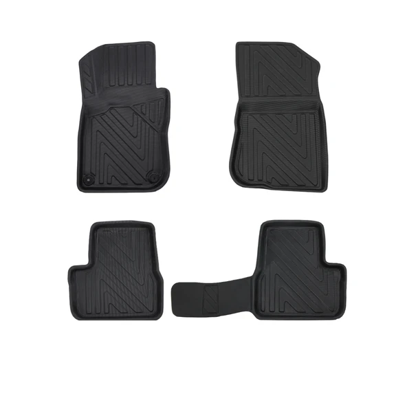 Guartly Citroen C3 2002-2009 Arası Uyumlu Araca Özel Premium 4d Havuzlu Paspas Takımı