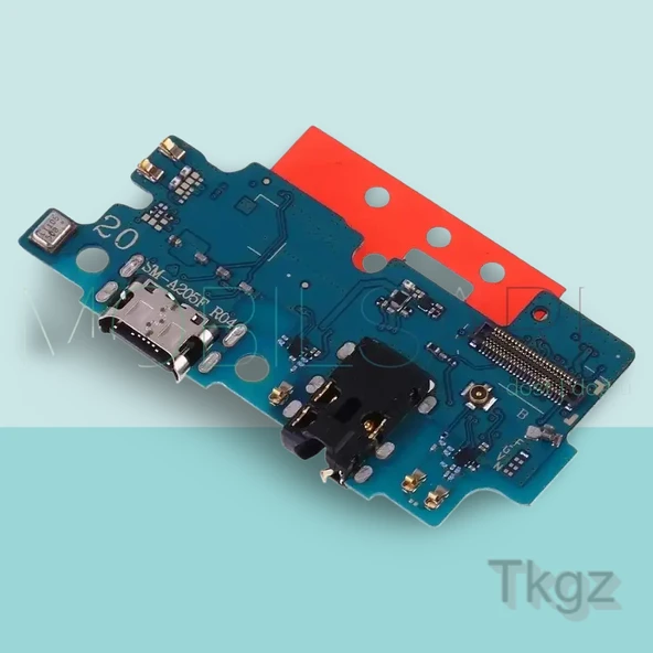 Samsung Galaxy A20 - A205 Full Şarj Soketi Bordu Orjinal ürün görseli 1