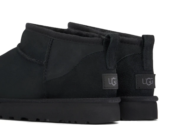 UGG Classic Ultra Mini Boot Black (W) - Resim 4