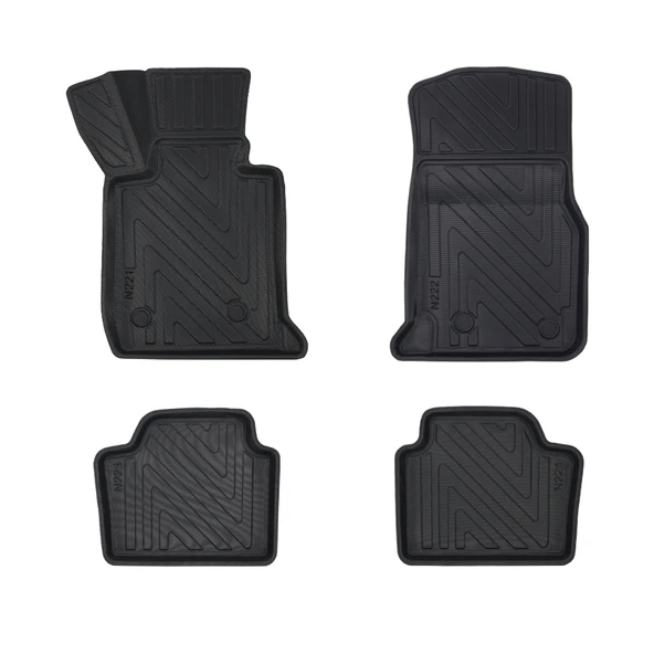 Guartly Bmw 3 Serisi E90 2004-2013 Arası Uyumlu Araca Özel Premium 4d Havuzlu Paspas Takımı