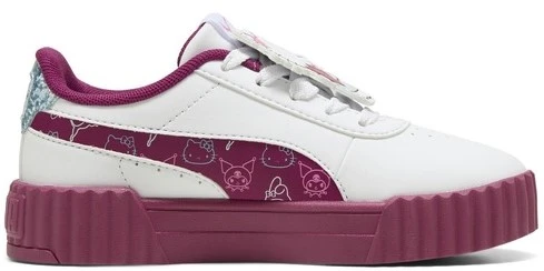 Puma Carina 3.0 Hello Kitty 2 PS 403395-01 Ortopedik Çocuk Spor Ayakkabı - Resim 4