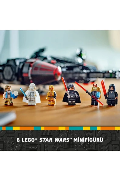 ® Star Wars™ Karanlık Falcon 75389 - 10+ Yaratıcı Oyuncak Yapım Seti (1579Parça) - 5