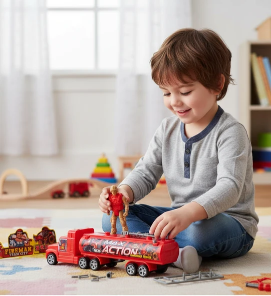 Acil Müdahale Ekibi Oyuncak Seti 14 Parça - Resim 2