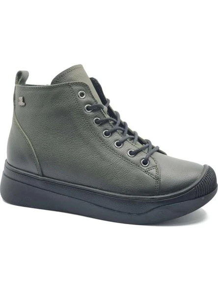 VENÜS 2551723K KALIN TABAN KADIN DERİ BOT - Resim 4